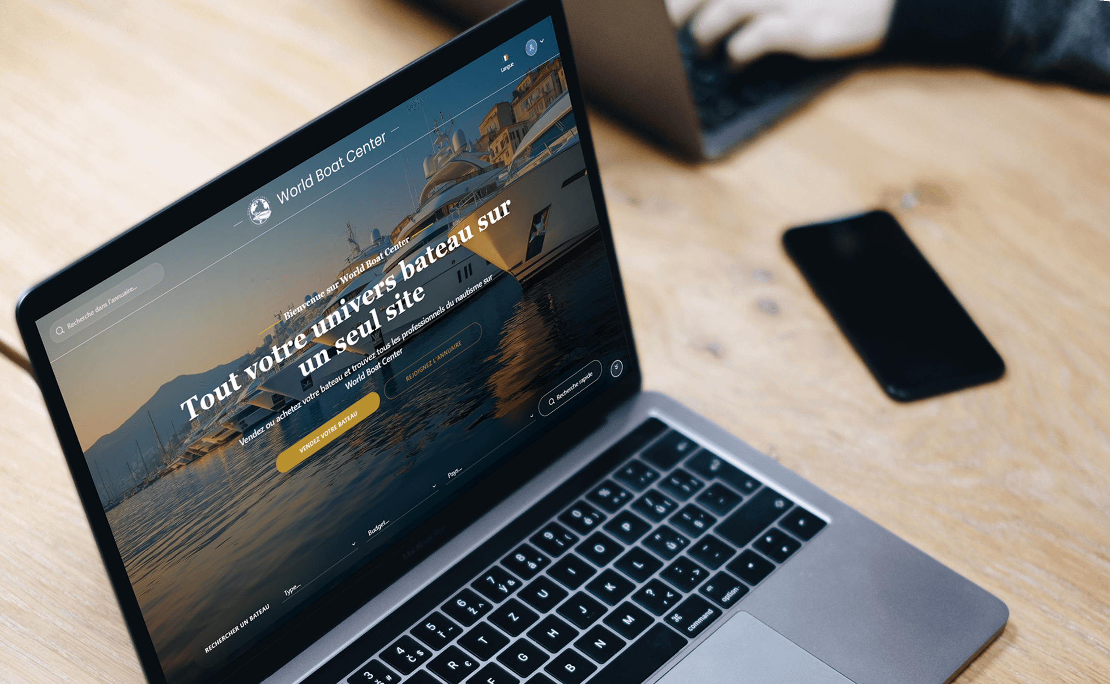 World Boat Center detail